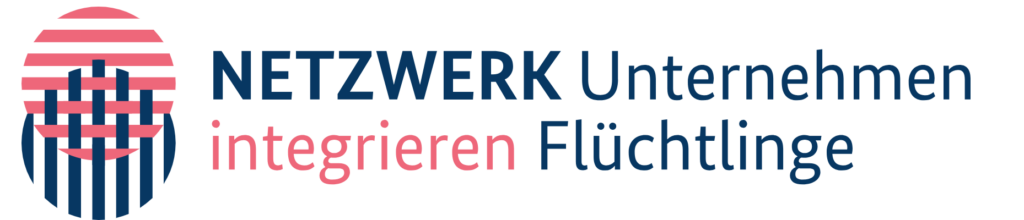 Logo „Netzwerk Unternehmen integrieren Flüchtlinge“